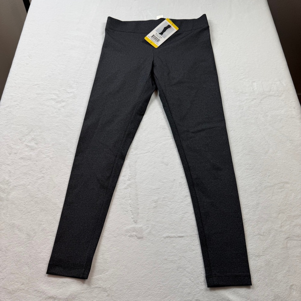 Matty M Leggings Womens S Charcoal NEW V5562V97CO Stretch High Waist Slim